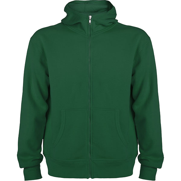 Chaqueta con capucha Verde Botella