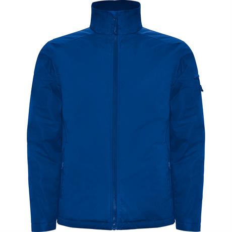 Chaqueta impermeable acolchada azul