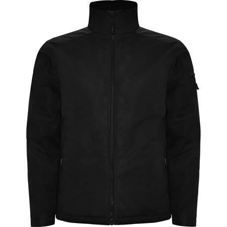 Chaqueta acolchada impermeable negra